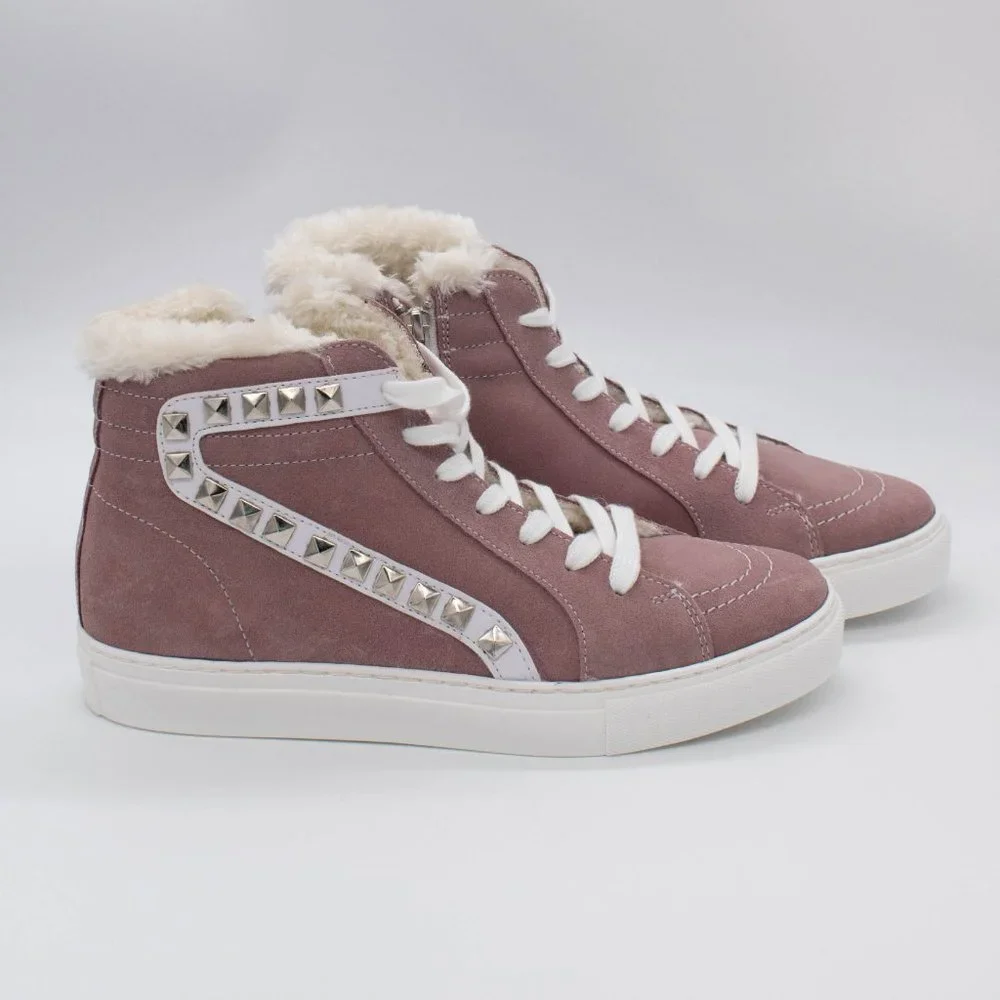 Steve Madden Women's Tracey-F High-Top Embellished Sneakers‎